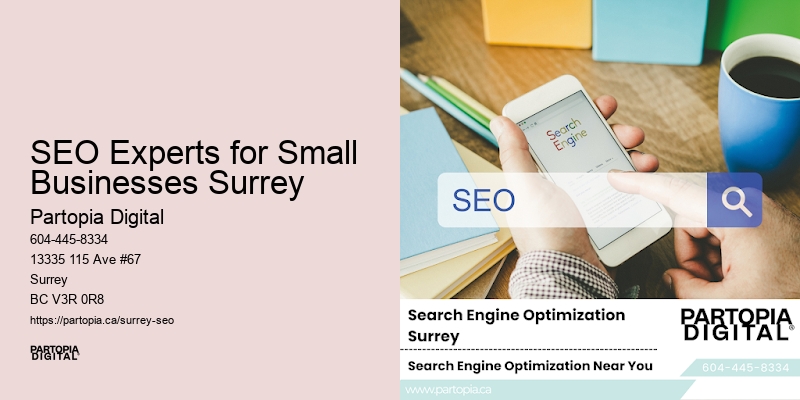 SEO Experts for Small Businesses Surrey