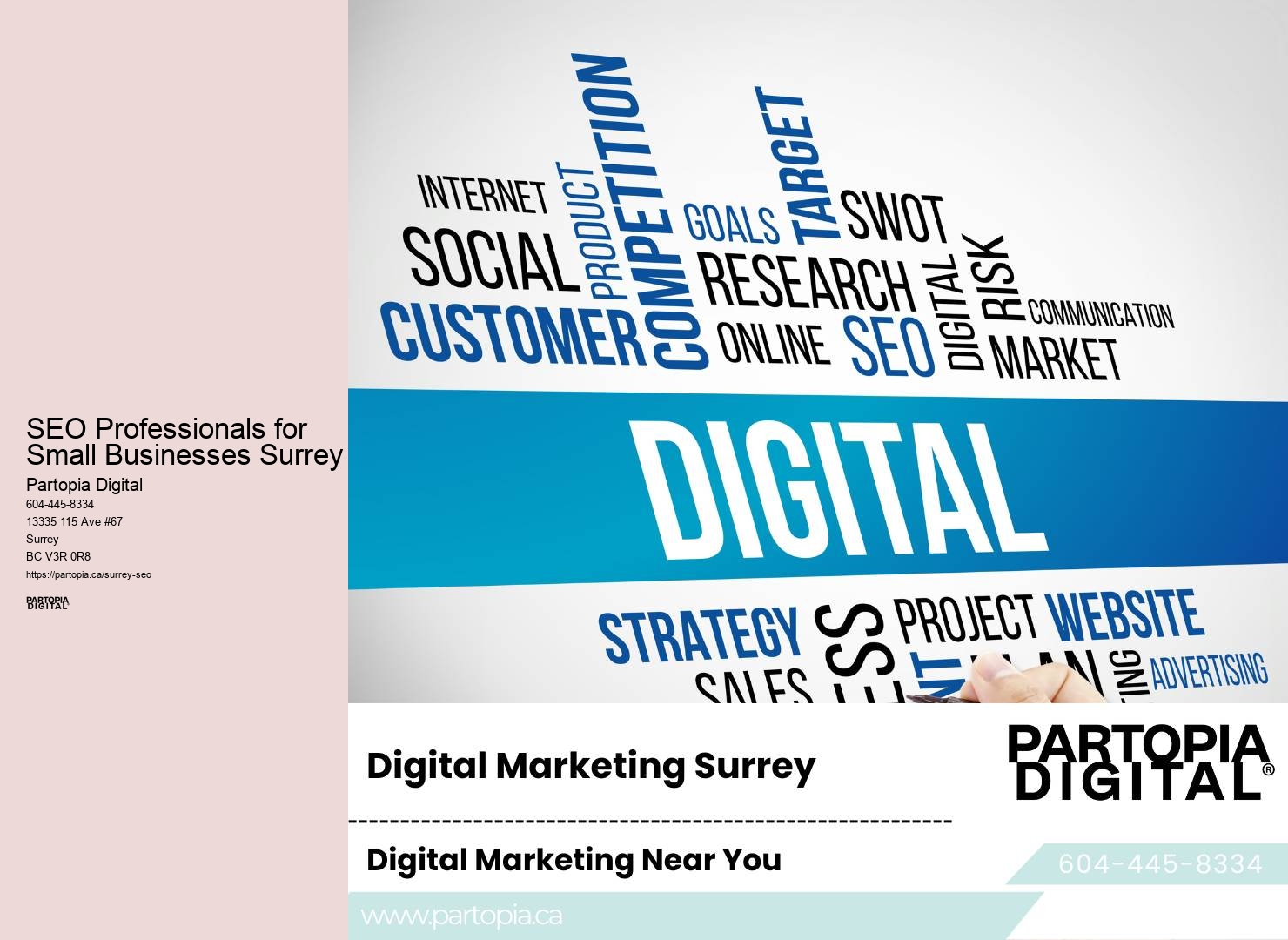SEO Professionals for Small Businesses Surrey SEO Evaluation