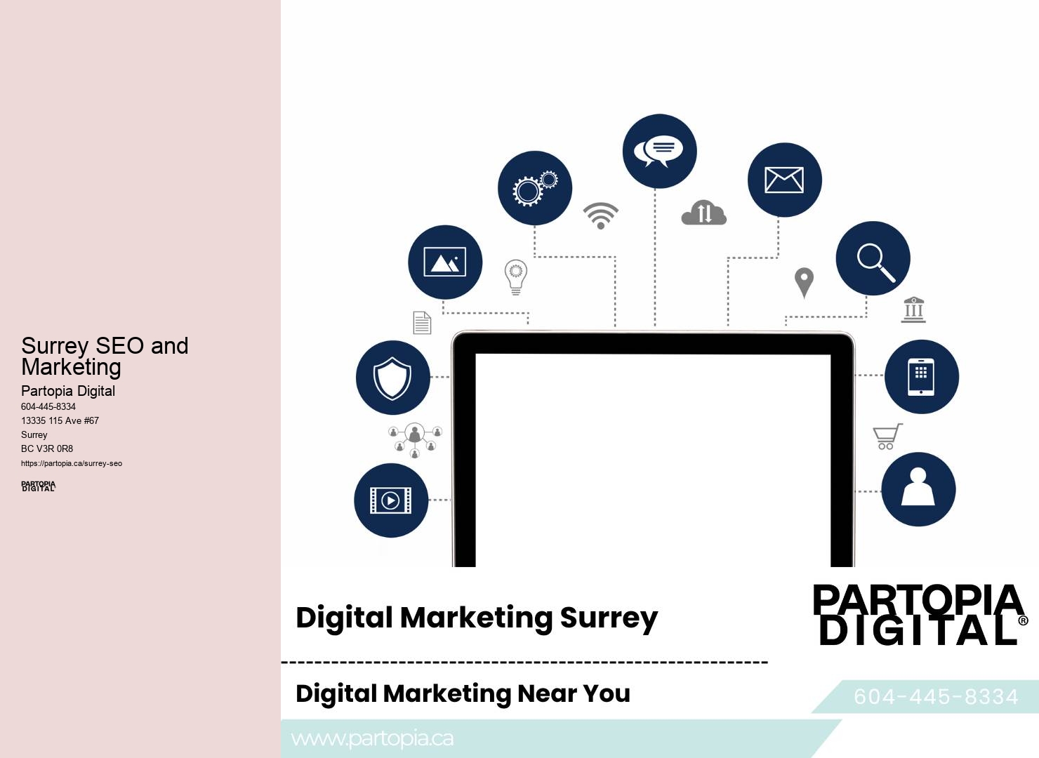 Surrey SEO and Marketing SEO Dashboard
