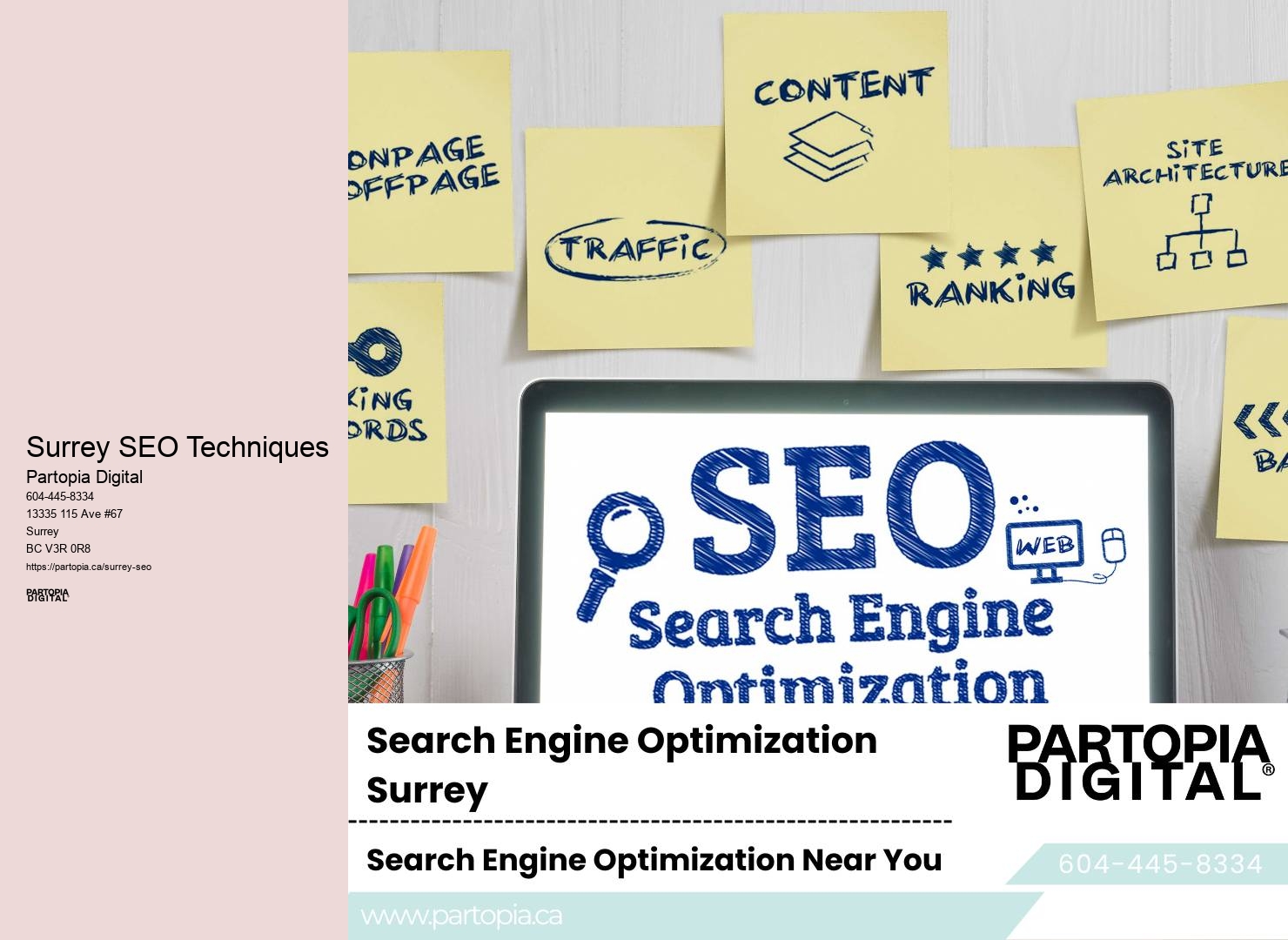 Customized SEO for Surrey SEO Techniques Businesses