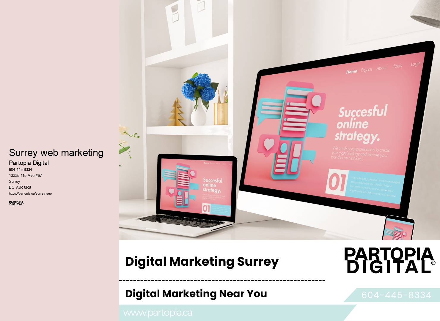 Effective SEO Solutions Surrey web marketing